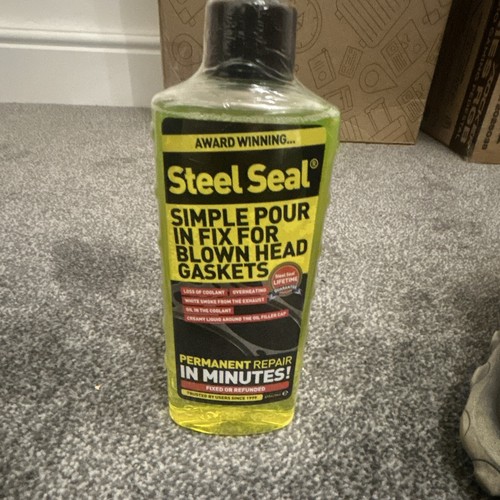 Steel seal simple pour - steel, fix
