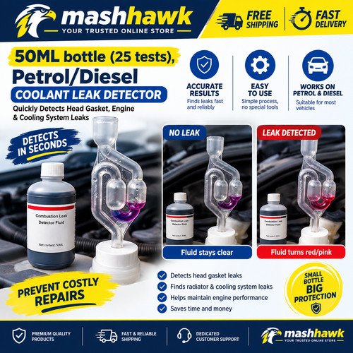 Combustion leak tester - tester, kit