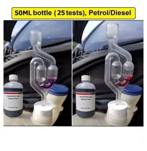 Combustion leak tester kit - leak,