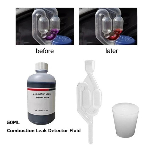 Combustion leak tester kit - leak,