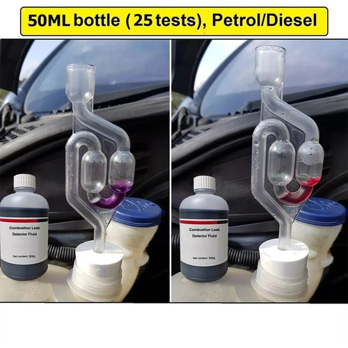 Combustion leak tester kit - leak,